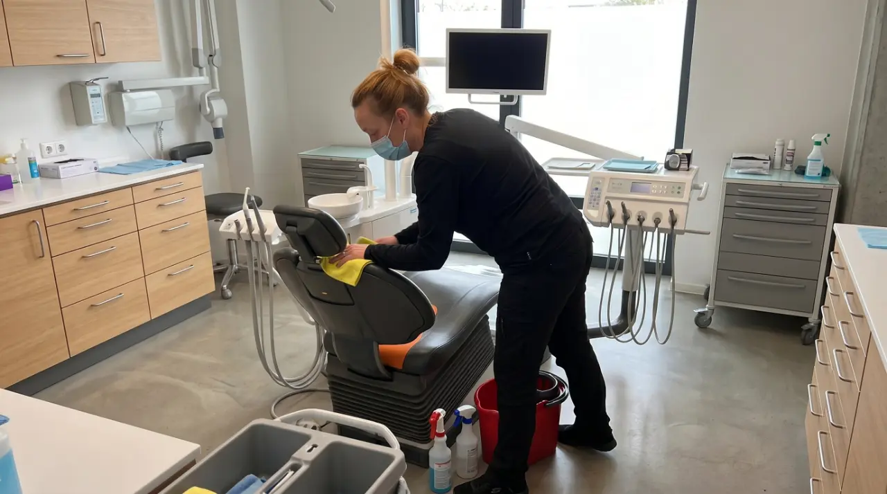 Praxisreinigung beim Zahnarzt in Göttingen